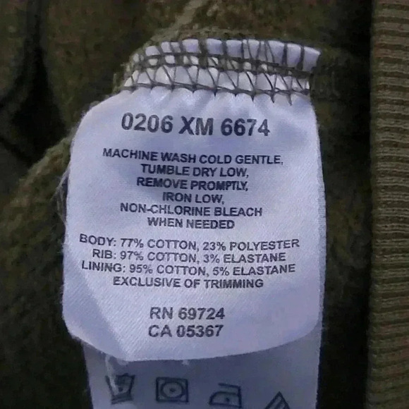 Y2K 2006 Columbia Hoodie Olive Green - Picture 7 of 7